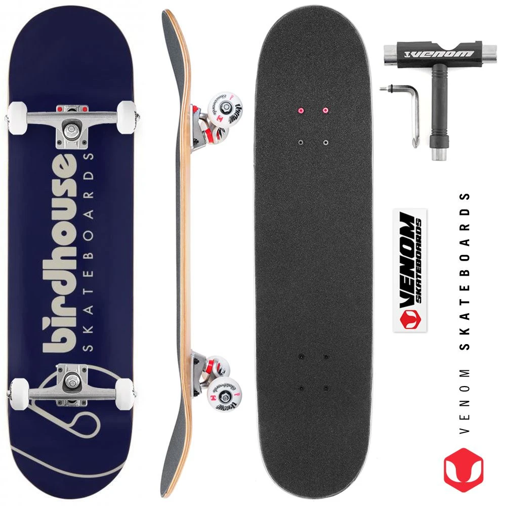 Birdhouse Logo Team Logo Custom Complete Skateboard - 8.0" 2 Birdhouse Logo Team Logo Custom Complete Skateboard - 8.0" - Image 2