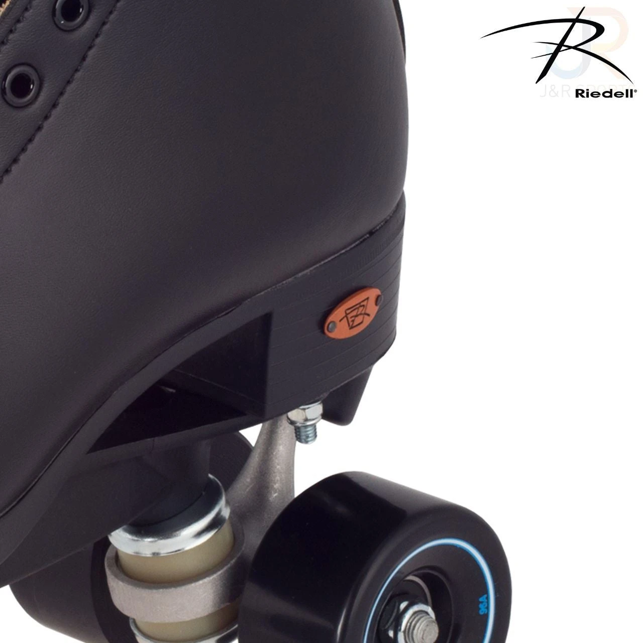 Riedell 111 Angel Black Size Wider "D" Quad Skates 2 Riedell 111 Angel Black Size Wider "D" Quad Skates - Image 2