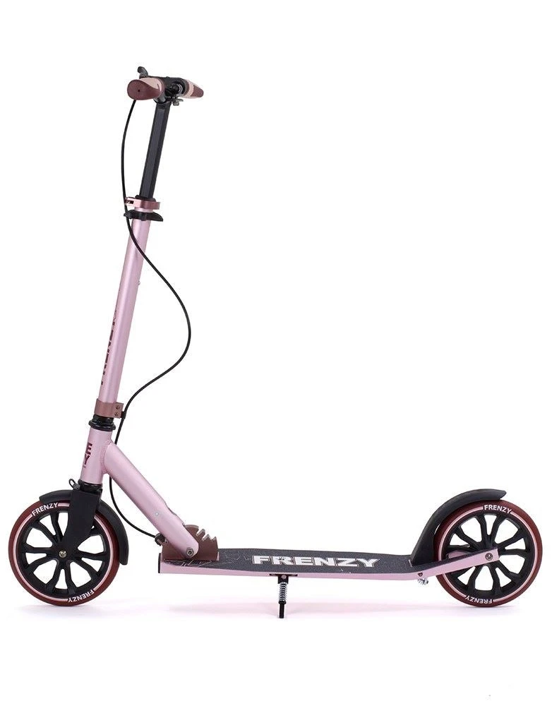 Frenzy 205mm Dual Brake Plus Recreational Scooter - Rose Gold 3 Frenzy 205mm Dual Brake Plus Recreational Scooter - Rose Gold - Image 3