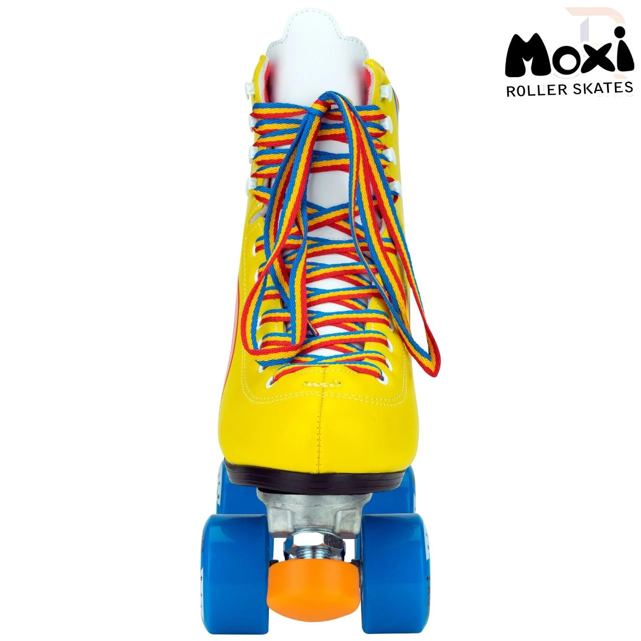 Moxi Skates Rainbow Sunset Yellow Quad Skates 2 Moxi Skates Rainbow Sunset Yellow Quad Skates - Image 2