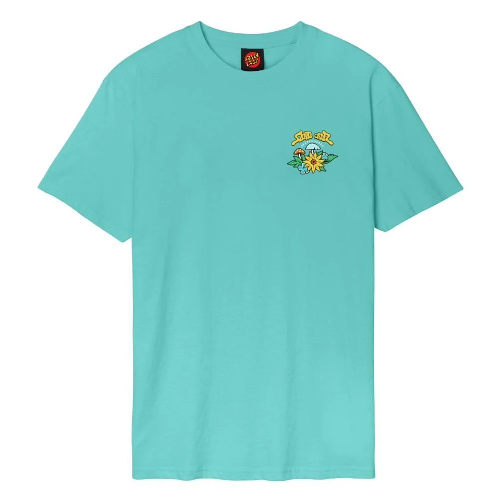 Santa Cruz T-Shirt Winkowski 8Baller Trip T-Shirt - Pool Blue 2 Santa Cruz T-Shirt Winkowski 8Baller Trip T-Shirt - Pool Blue - Image 2