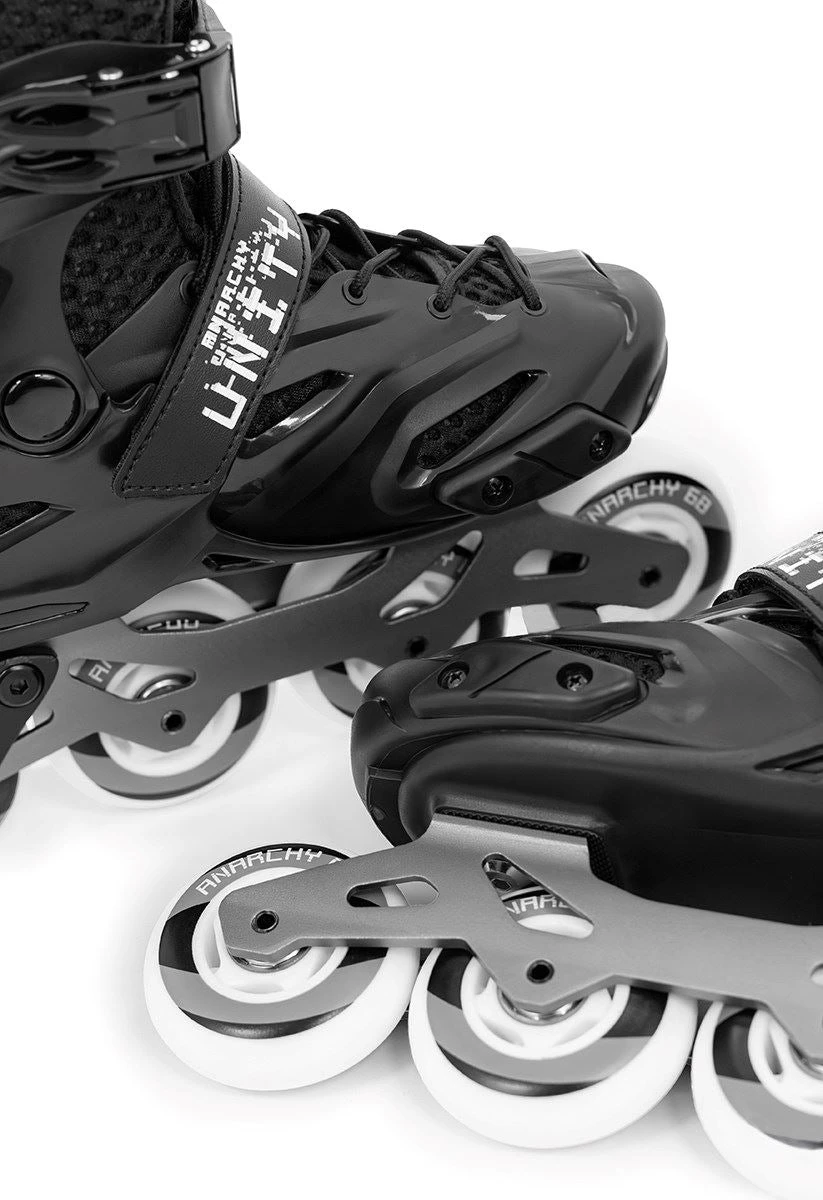 Anarchy Unity Adjustable Freeskates - Black 6 Anarchy Unity Adjustable Freeskates - Black - Image 6