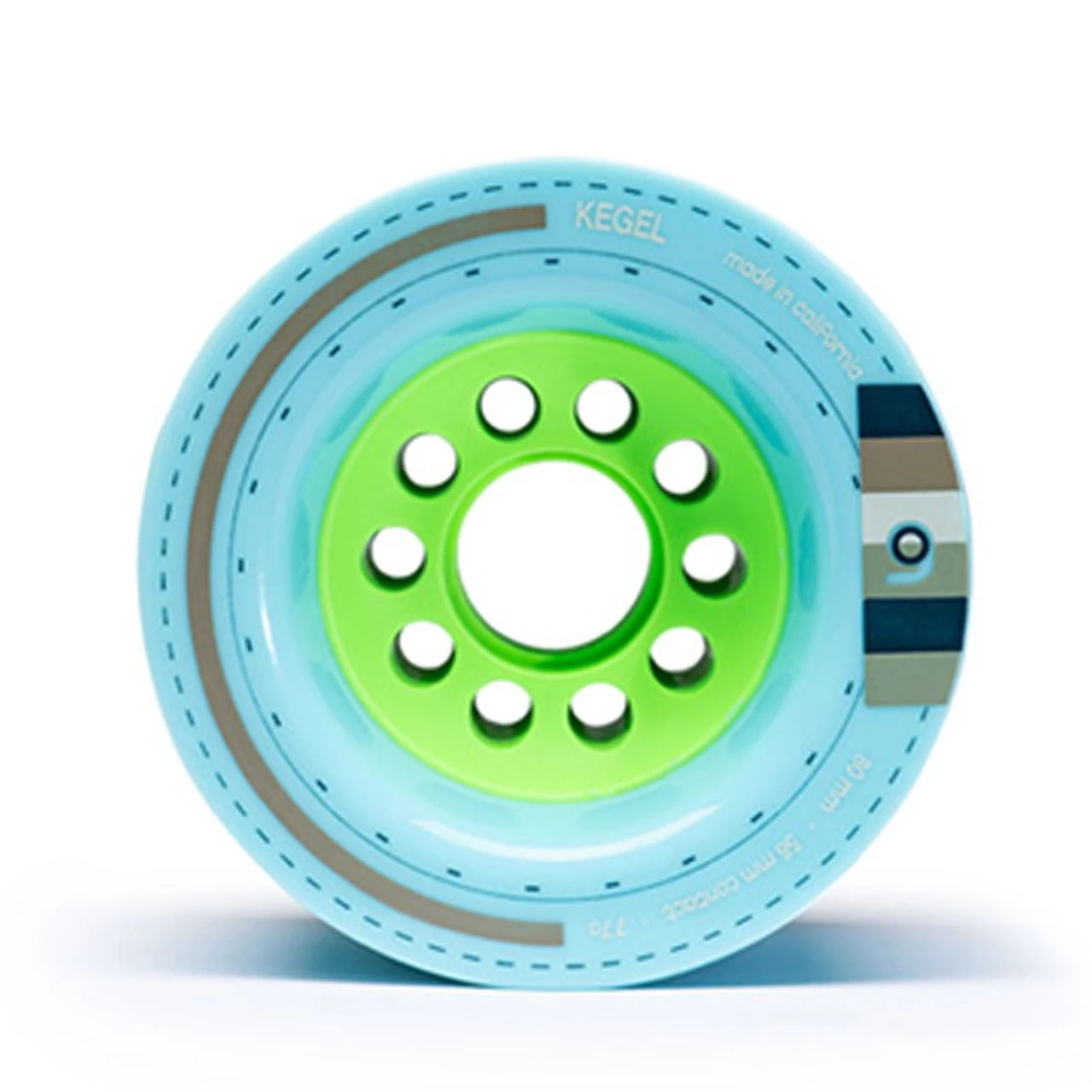 Orangatang "Kegel" Blue 80Mm 77A (Set 4) 2 Orangatang "Kegel" Blue 80Mm 77A (Set 4) - Image 2