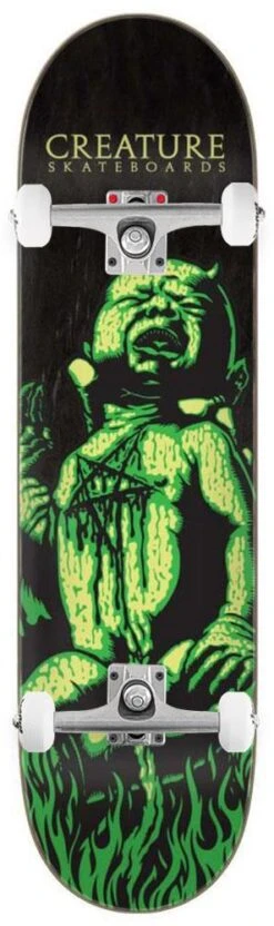 Creature S Demonseed 7 Ply Birch X Venom Custom Complete Skateboard - 8.47"