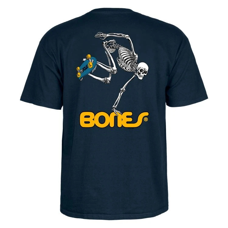 Powell Peralta Powell-Peralta Skateboard Skeleton Youth Tee Navy 1 Powell Peralta Powell-Peralta Skateboard Skeleton Youth Tee Navy