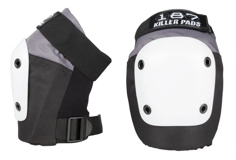 187 Killer Pads Fly Knee - Grey / Black / White 1 187 Killer Pads Fly Knee - Grey / Black / White