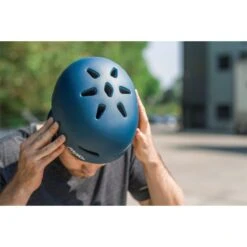 REKD Ultralite In-Mold Skateboard Helmet - Blue -Skate Warehouse 642f24ae d186 4c64 99e1 3d4dd194b585