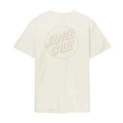 Santa Cruz T-Shirt Tonal Opus Dot Stripe T-Shirt - Unbleached Cotton