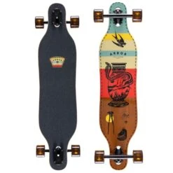 Arbor Performance Complete Jess Mudgett Axis 37 Complete Longboard - 8.5" X 37.0" -Skate Warehouse 6778332d 9123 4e38 8097 a19152d68728