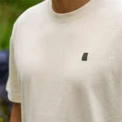 Vista Embroidered Organic Cotton T-Shirt – Raw -Skate Warehouse 682d0dab e41a 45ba ad2c cc51e5d85386