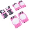 Venom Triple Knee/Elbow/Wrist Pad Set - Pink White