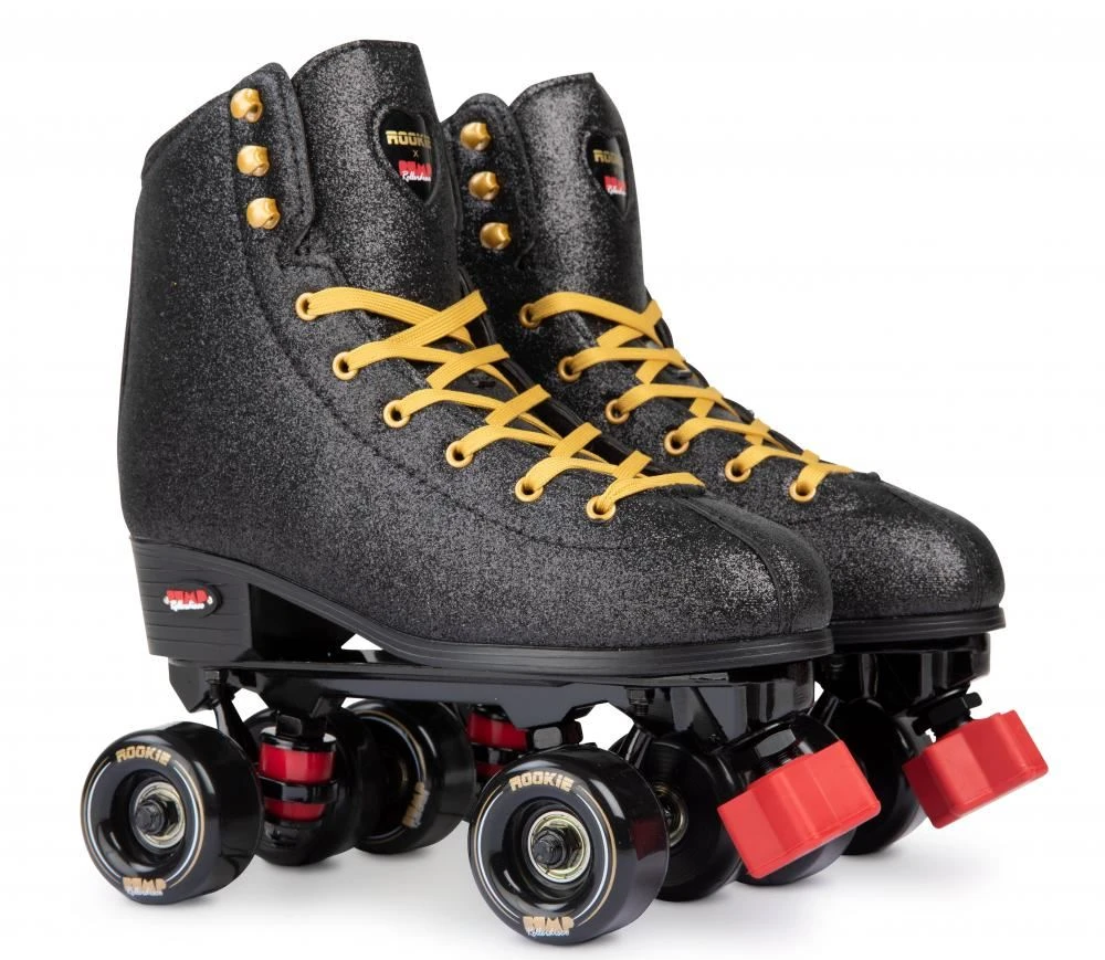 Rookie Quad Skate Rollerskates BUMP Rollerdisco - Black 1 Rookie Quad Skate Rollerskates BUMP Rollerdisco - Black
