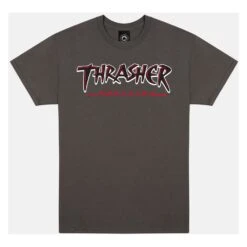 Thrasher T-Shirt Slash - Charcoal