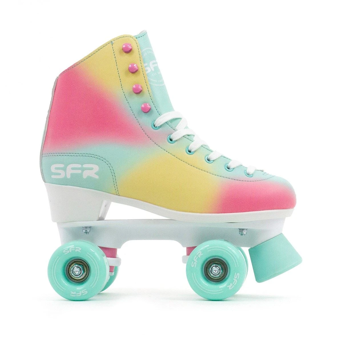 SFR Brighton Figure Quad Roller Skates - Tropical 2 SFR Brighton Figure Quad Roller Skates - Tropical - Image 2