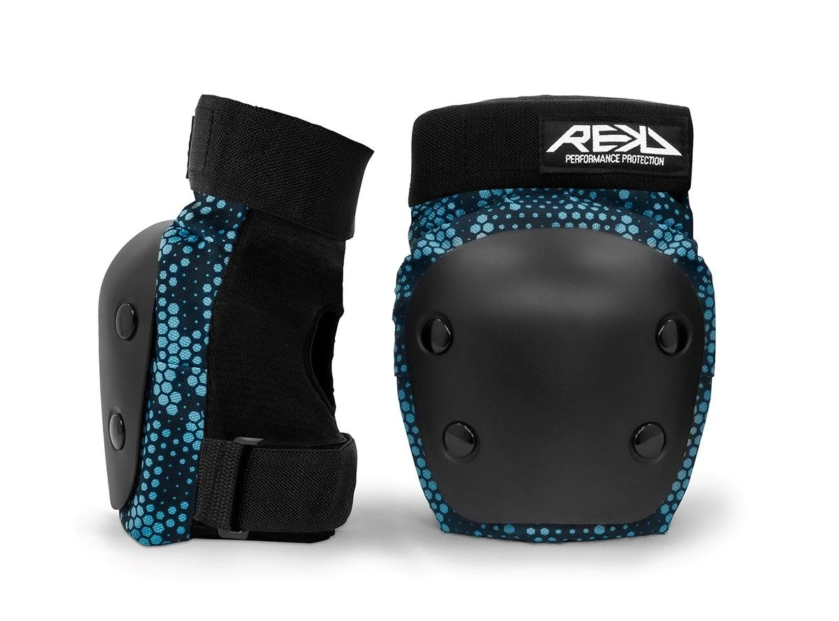 REKD Youth Heavy Duty Double Pad Set - Black / Blue 7 REKD Youth Heavy Duty Double Pad Set - Black / Blue - Image 7