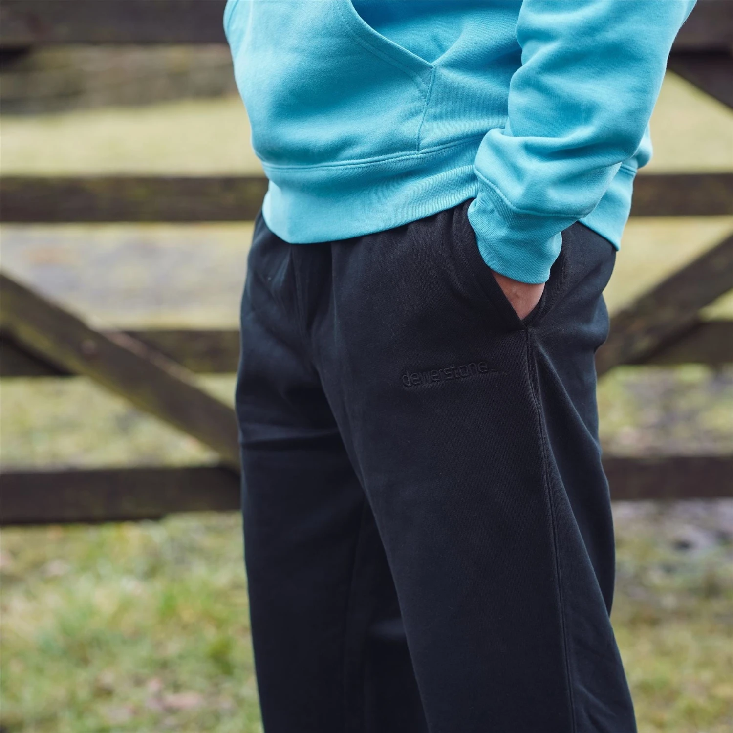 Anchor Organic Cotton Joggers - Black 3 Anchor Organic Cotton Joggers - Black - Image 3