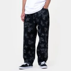 Santa Cruz Pant Big Pants - Mono Flash Roses -Skate Warehouse 70c8e645 0091 48e1 9f7a b03323c7d5c7