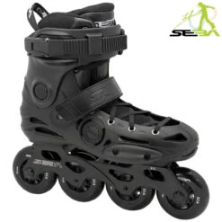 Seba E3 J Black Inline Skates