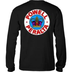 Powell Peralta Powell-Peralta™ Supreme Longsleeve Tee Black