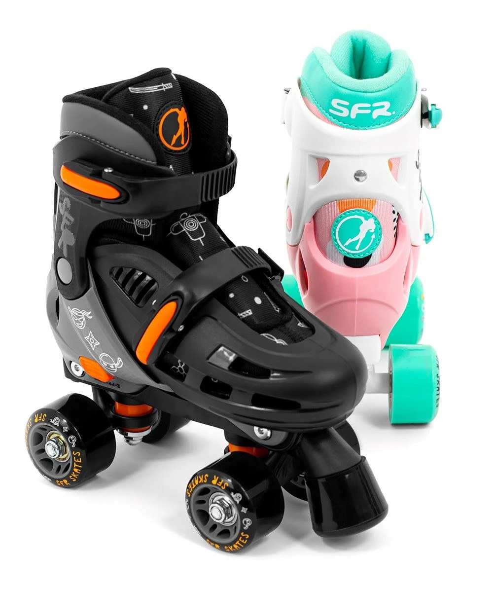SFR Storm V Adjustable Children's Quad Roller Skates - Ninja 5 SFR Storm V Adjustable Children's Quad Roller Skates - Ninja - Image 5