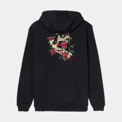 Santa Cruz Hood Screaming Rose Flash Hood - Black