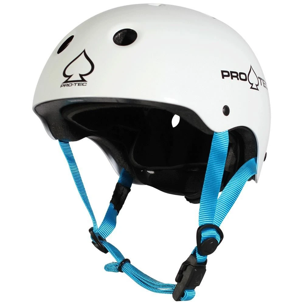 Pro-Tec Helmet JR Classic Fit Cert - Gloss White 1 Pro-Tec Helmet JR Classic Fit Cert - Gloss White
