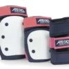 REKD Heavy Duty Triple Pad Set-Knee/Elbow/Wrist - Blue/Pink -Skate Warehouse 77cbf71f 1dc0 4d25 b477 c5af796bf8ef