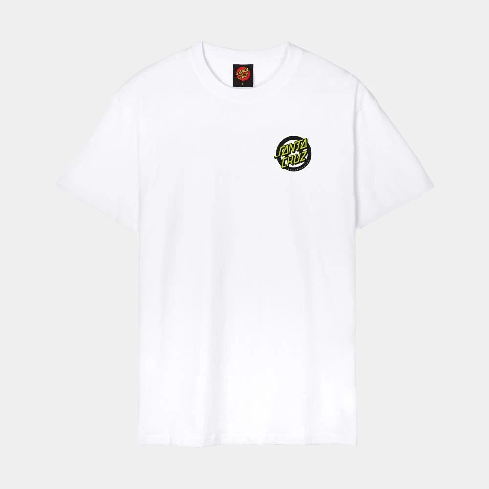 Santa Cruz T-Shirt Roskopp Screaming Target - White 2 Santa Cruz T-Shirt Roskopp Screaming Target - White - Image 2