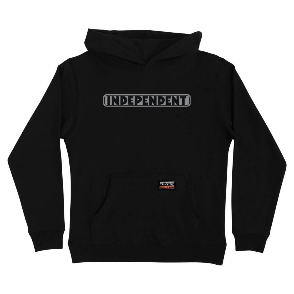 Independent Youth Hood Bar Logo Reflective - Black / Reflective 1 Independent Youth Hood Bar Logo Reflective - Black / Reflective