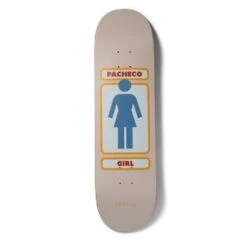 Girl Skateboard OG Naturals Tyler Pacheco Twin Tip Skateboard Deck - 8.5"