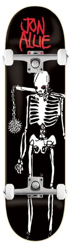 Zero Skateboard Living Dead Allie X Venom Custom Complete Skateboard - 8.125"