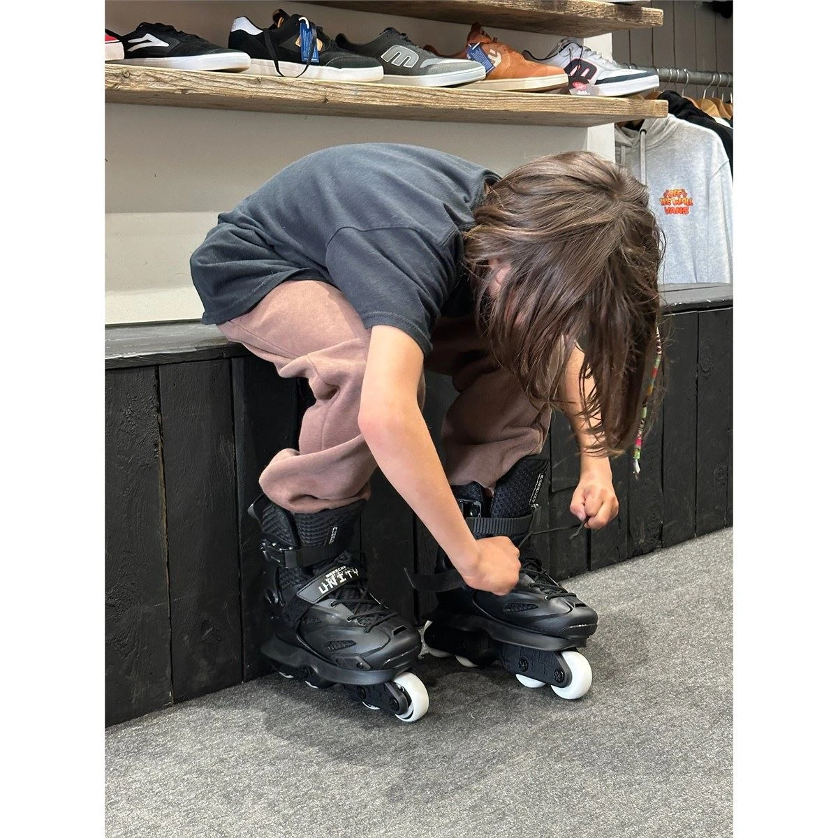 Anarchy Unity Adjustable Aggressive Skates - Black 9 Anarchy Unity Adjustable Aggressive Skates - Black - Image 9