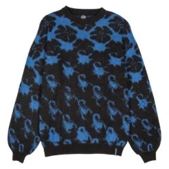 Santa Cruz Womens Knit Crew Meyer Freestyle - Blue / Black