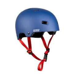 Bullet X Santa Cruz Helmet Strip Logo - Matt Blue -Skate Warehouse 83aca973 d73a 4a4c b6f5 8fece8a5df8e