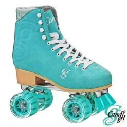 Candi Grl Carlin Teal Quad Skates