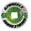 OJ Double Duro Skateboard Wheels Double Duro 101a/95a - White / Green -Skate Warehouse 8516f6f9 935c 4295 914c 5320f65d4ad2