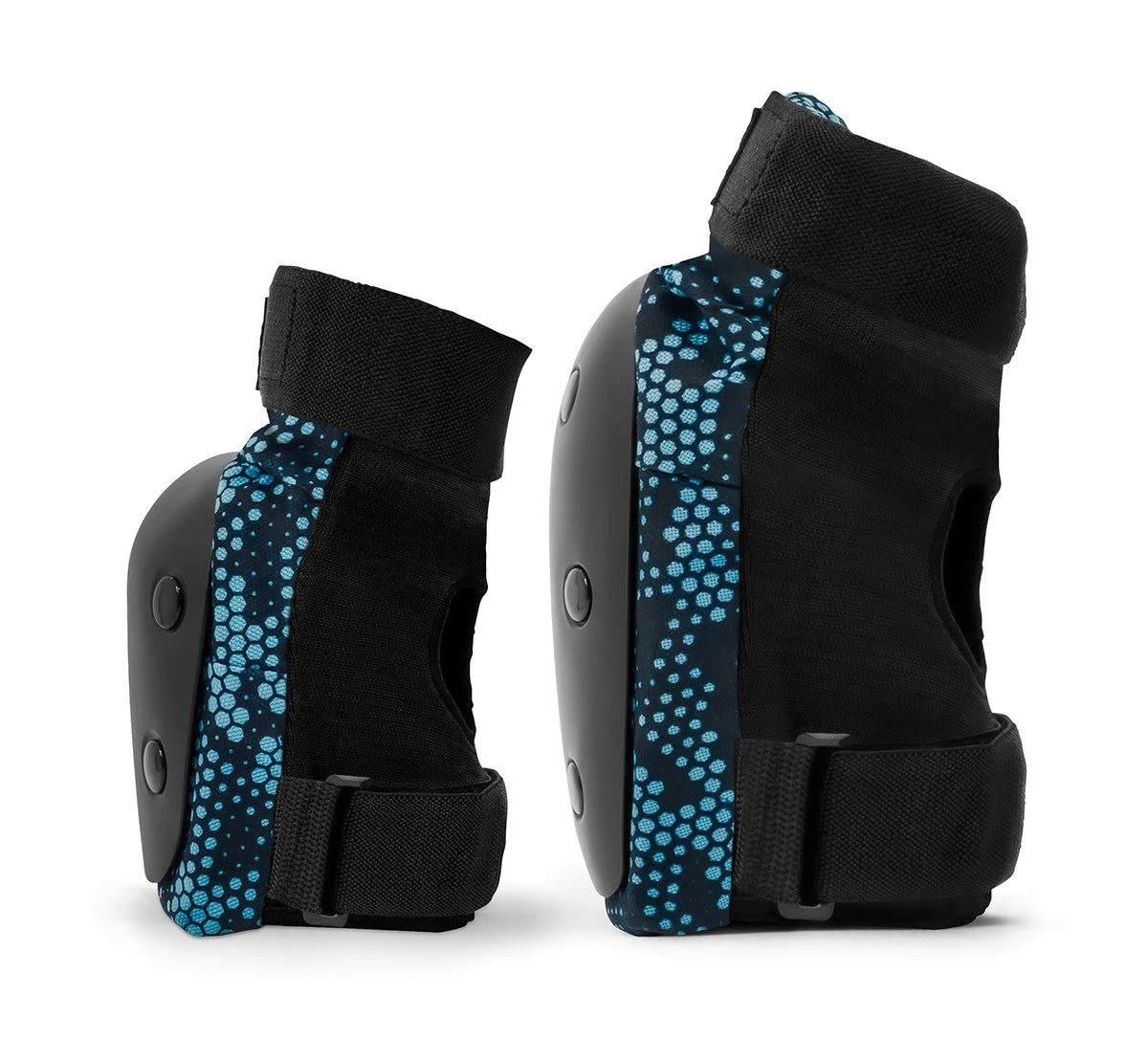 REKD Youth Heavy Duty Double Pad Set - Black / Blue 2 REKD Youth Heavy Duty Double Pad Set - Black / Blue - Image 2