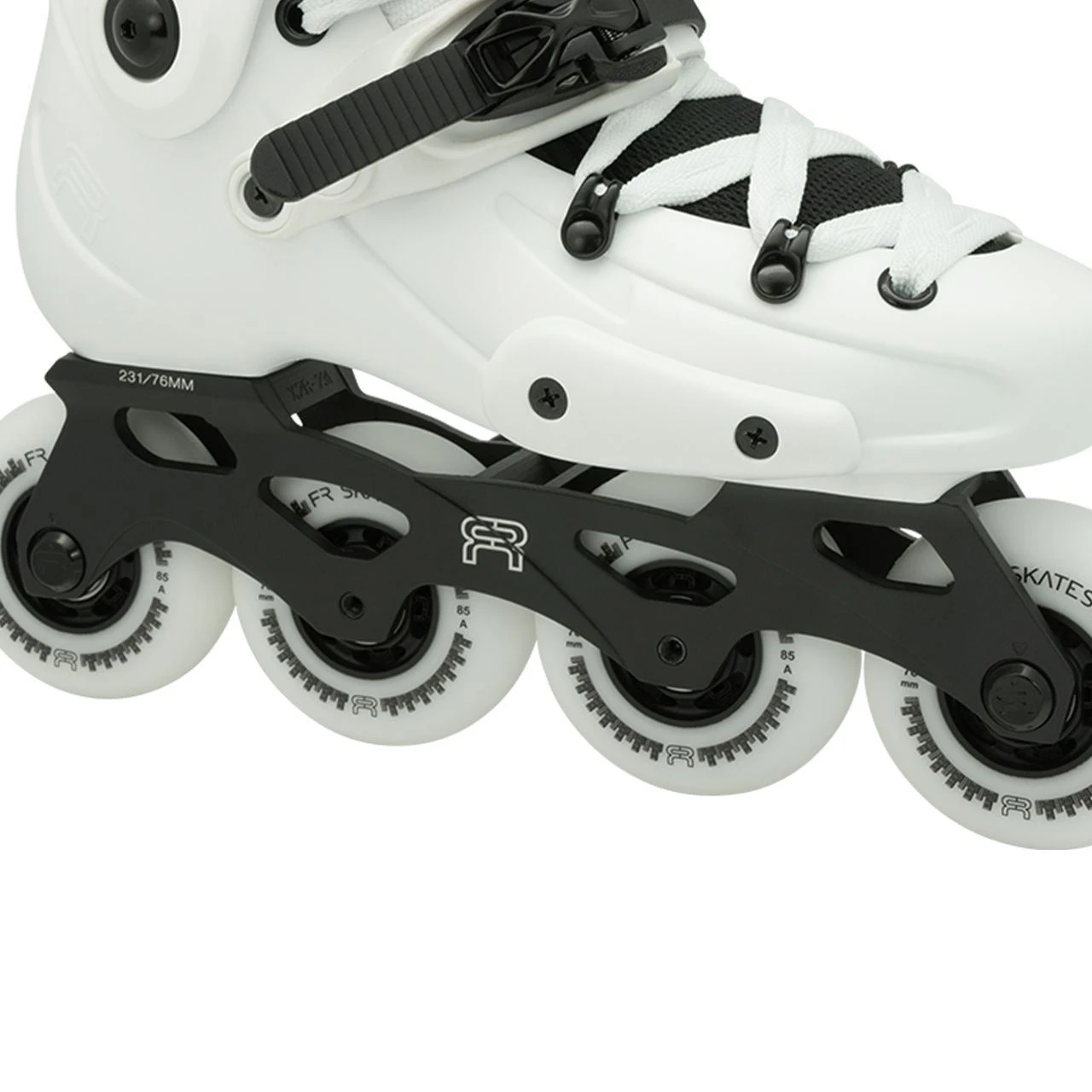 Fr Skates Fr J Club Adjustable White Inline Skates 3 Fr Skates Fr J Club Adjustable White Inline Skates - Image 3