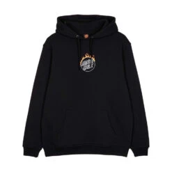Santa Cruz Hood Burnt Opus Front Hood - Black