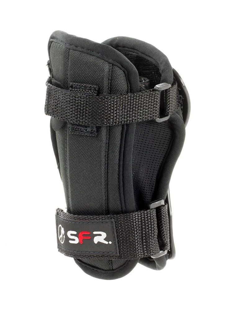 SFR Skateboard Skate Scooter BMX Double Splint Wrist Guards - Black 2 SFR Skateboard Skate Scooter BMX Double Splint Wrist Guards - Black - Image 2