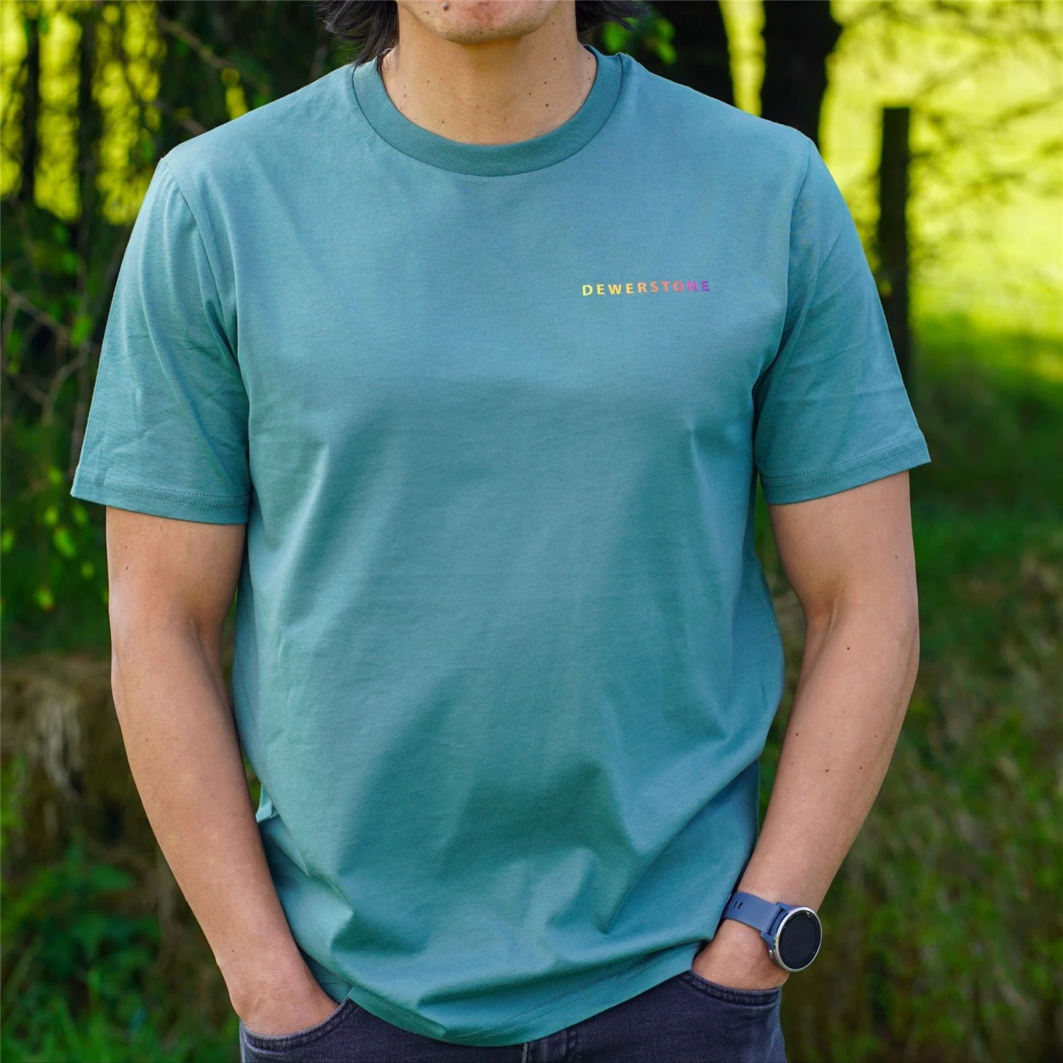 Bedrock Organic Cotton T-Shirt - Ivy 2 Bedrock Organic Cotton T-Shirt - Ivy - Image 2