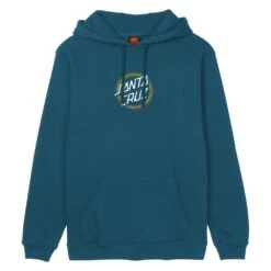 Santa Cruz Hood Vile Dot Front - Dark Teal