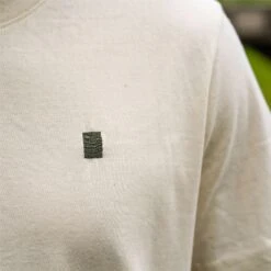 Vista Embroidered Organic Cotton T-Shirt – Raw -Skate Warehouse 94170e17 f1b0 4b39 a175 a8535da48cc4