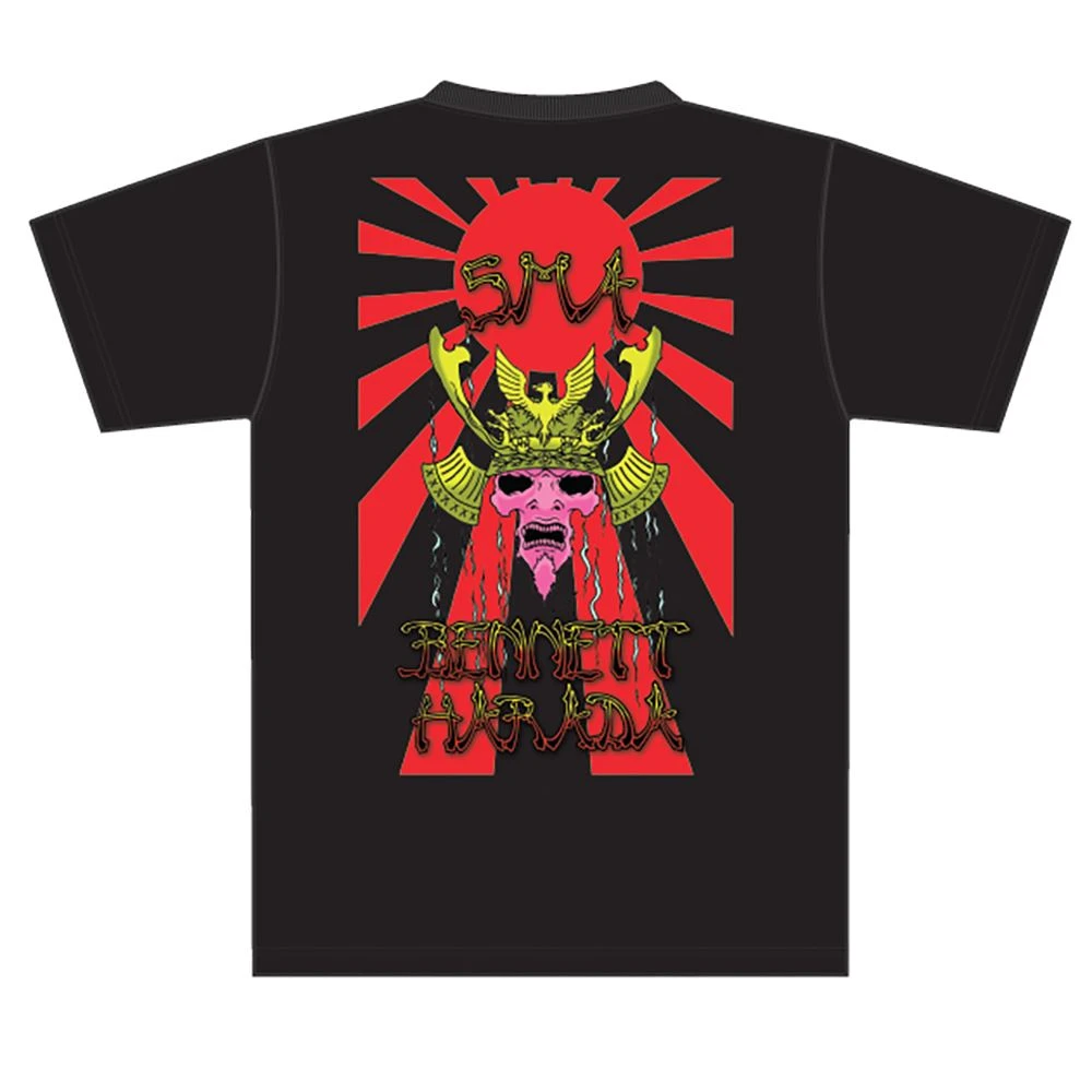 A Bennett Harada Samurai Tee Black 1 A Bennett Harada Samurai Tee Black