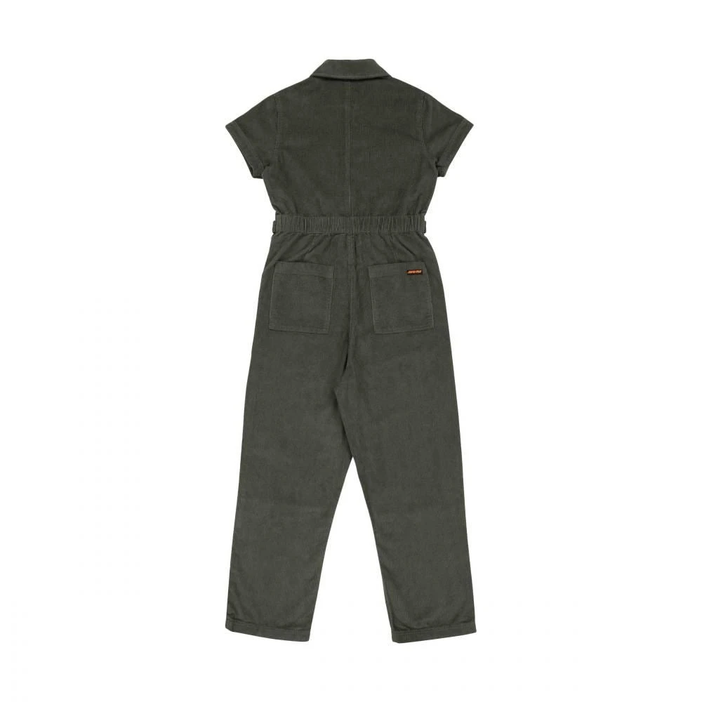 Santa Cruz Womens Pant Line Up Utility Jumpsuit - Dark Moss 2 Santa Cruz Womens Pant Line Up Utility Jumpsuit - Dark Moss - Image 2