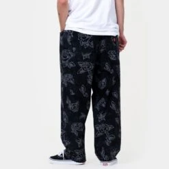Santa Cruz Pant Big Pants - Mono Flash Roses -Skate Warehouse 97691efe 273f 4f8c ae38 e40c090f5bf0