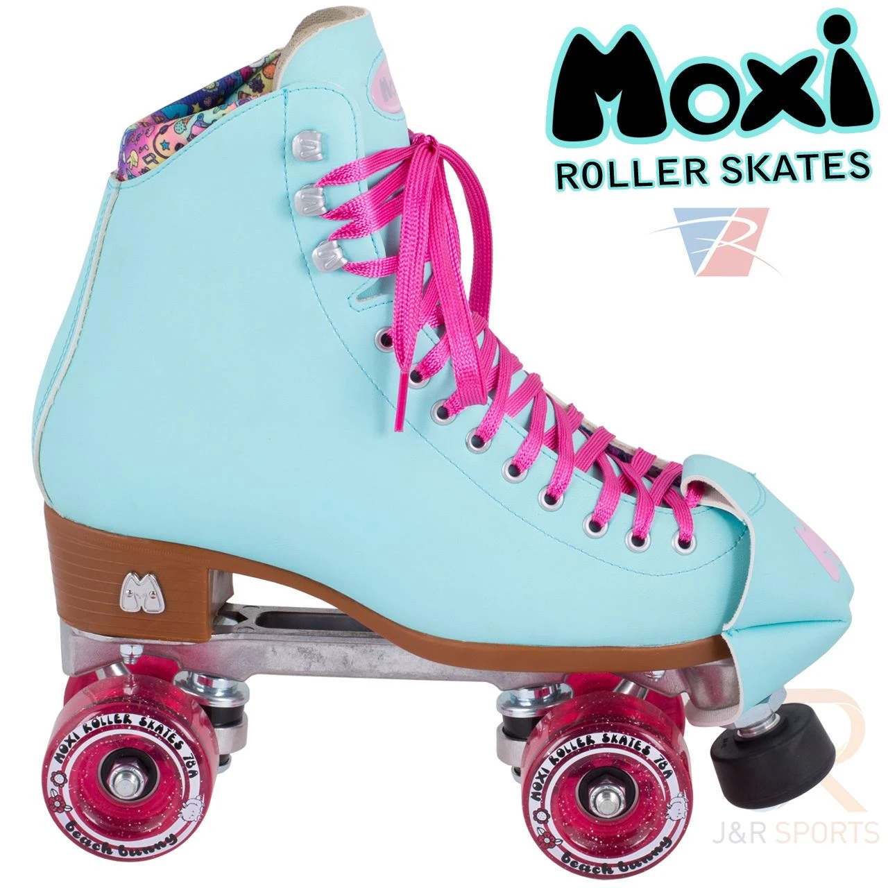 Moxi Skates Beach Bunny Sky Blue Quad Skates 2 Moxi Skates Beach Bunny Sky Blue Quad Skates - Image 2