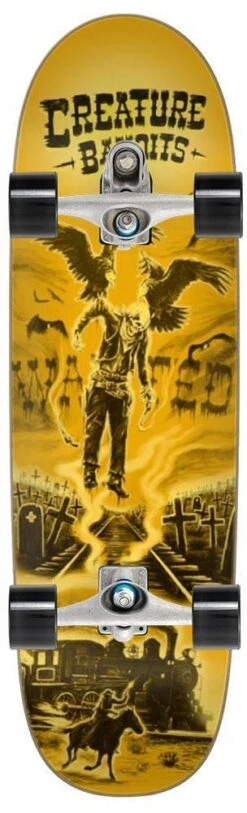 Creature Team Bandits X Carver Custom Surf Skate Skateboard C7 - 9.25" X 31.95"