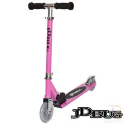 Jd Bug Jr Street - Pastel Pink Complete Scooter