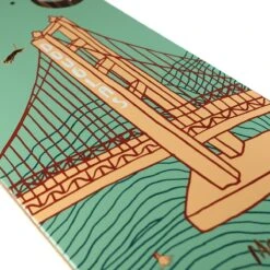 Magenta Jameel Douglas Buildings Skateboard Deck - 8.5" -Skate Warehouse 9c61ebc8 fab4 451b a423 6a8ef1c63b08